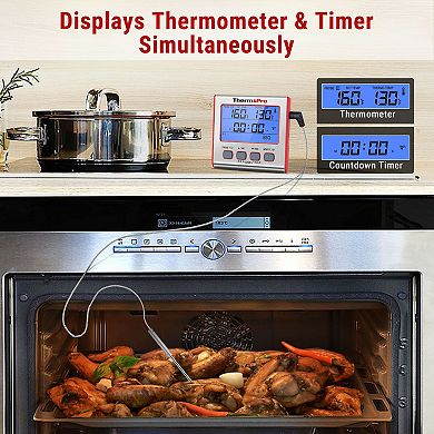 Thermopro Digital Meat Thermometer With Dual Probes