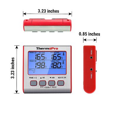 Thermopro Digital Meat Thermometer With Dual Probes