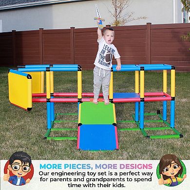 Funphix Create and Play Life Size Structures Jumbo Set