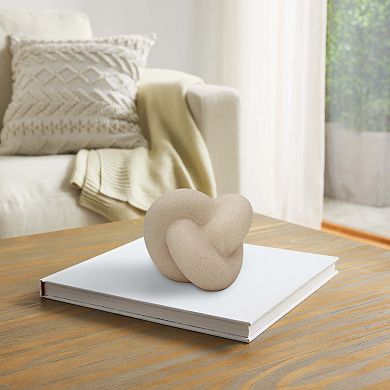 Everyday Decor Large Stoneware Knot Table Décor