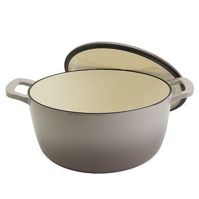 Mingle & Co 7-qt. Enameled Cast Iron Dutch Oven