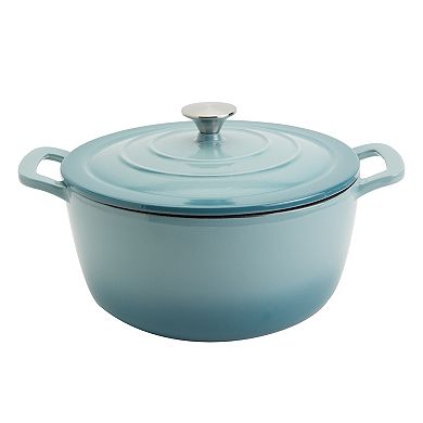 Mingle & Co. 5-qt. Enameled Cast Iron Dutch Oven