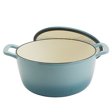 Mingle & Co. 5-qt. Enameled Cast Iron Dutch Oven
