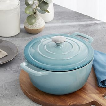 Mingle & Co. 5-qt Enameled Cast Iron Dutch Oven