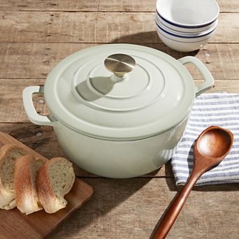 Mingle & Co. 5-qt Enameled Cast Iron Dutch Oven