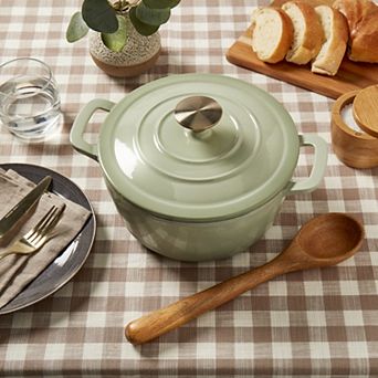 Mingle & Co 3.5-qt Enameled Cast Iron Dutch Oven