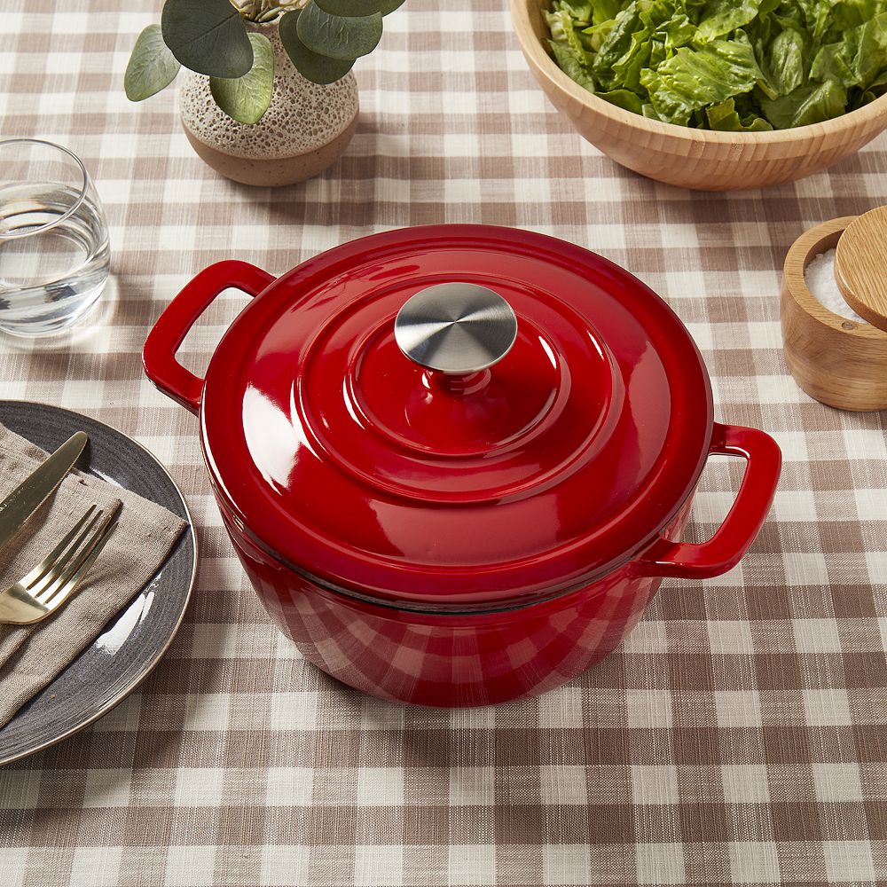 Mingle Co Enameled Cast Iron Dutch Oven