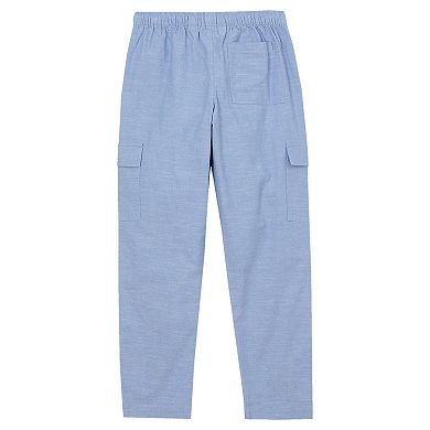 Girls 8-20 Plus Size Lands' End Woven Pull-On Utility Cargo Pants