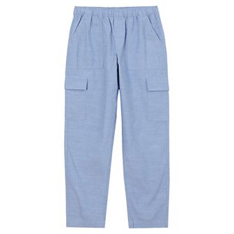 Girls 2-20 Lands' End Woven Pull-On Utility Cargo Pants