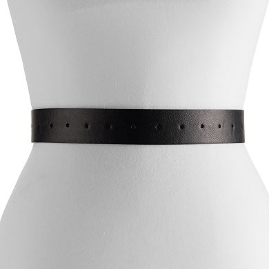 Women's madden girl Logo D-Ring Hardware Keeper Belt