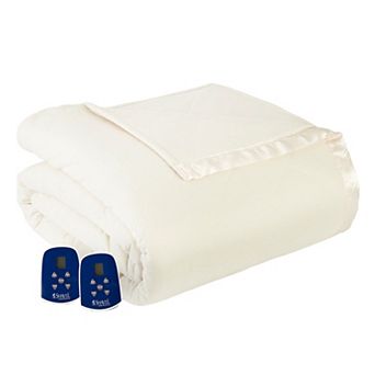 Brylanehome Microflannel 7 Layers Of Warmth Electric Heated Blanket