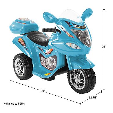 6V 3-Wheel Kids Electric Motorcycle by Lil' Rider