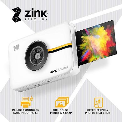 Kodak Step Touch 13mp Digital Camera & Instant Printer With 3.5” LCD Touchscreen Display