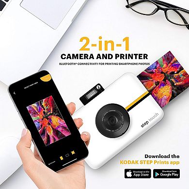 Kodak Step Touch 13mp Digital Camera & Instant Printer With 3.5” LCD Touchscreen Display