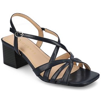 Journee Shyla Women's Block Heel Dress Sandals