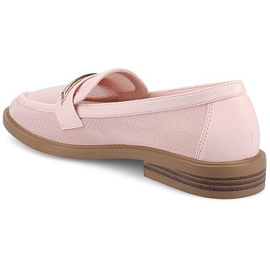 Journee Rainey Women's Slip On Mesh Loafers