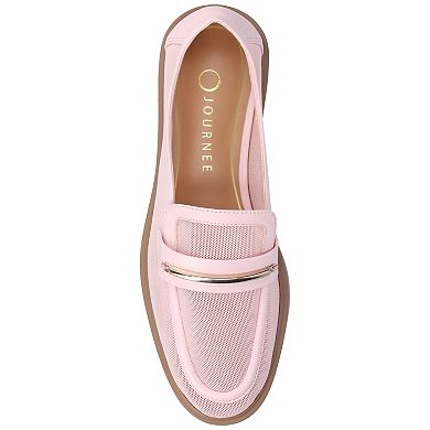 Journee Rainey Women's Slip On Mesh Loafers