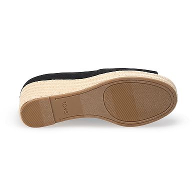 TOMS Rania Platform Wedge Women's Slip-On Sandals