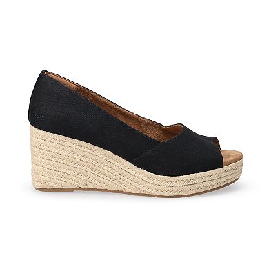 TOMS Rania Platform Wedge Women's Slip-On Sandals