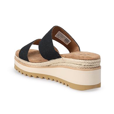 TOMS Lilo Platform Wedge Slip-On Women's Sandals