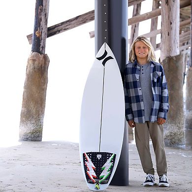 Boys 8-20 Hurley Long Sleeve Flannel Top
