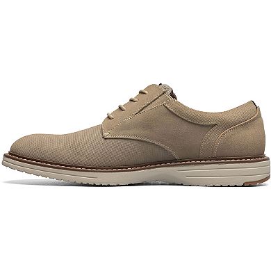 Nunn Bush® Griff Men's Suede Plain Toe Oxford Shoes