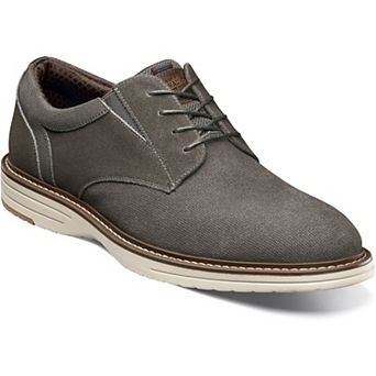 Nunn Bush® Griff Men's Suede Plain Toe Oxford Shoes
