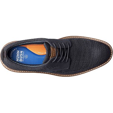 Nunn Bush Griff Men's Knit Plain Toe Oxford Shoes