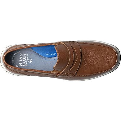 Nunn Bush Luca Men's Moc Toe Penny Loafers