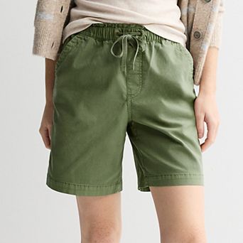 Women's Sonoma Goods For Life® Paperbag Waist Bermuda Shorts