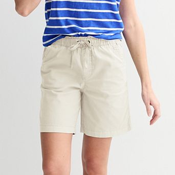 Women's Sonoma Goods For Life® Paperbag Waist Bermuda Shorts