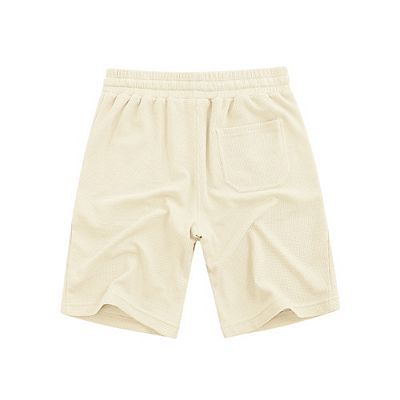 Men's Sweat Shorts With Pocket Casual Summer Waffle Shorts