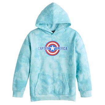 Boys 8-20 Marvel Captain America Shield Logo Graphic Hoodie
