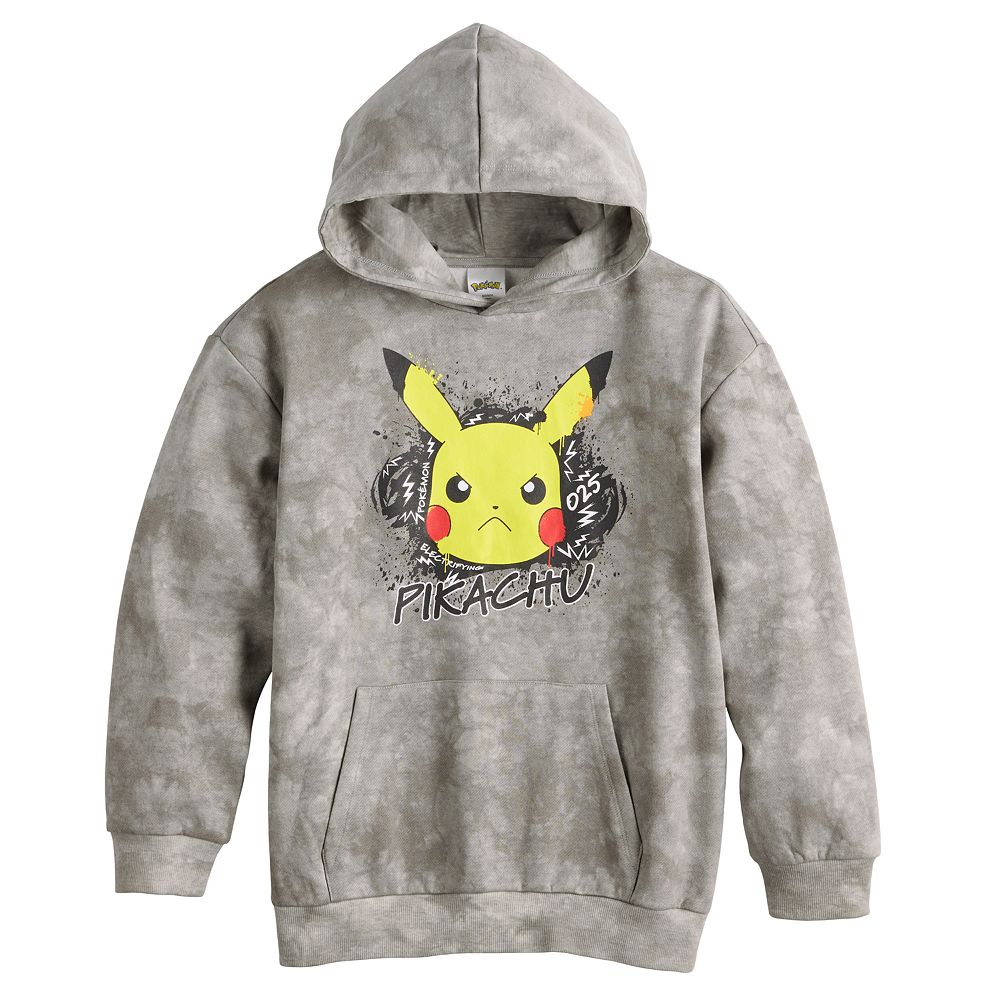 Boys 8-20 Pokemon Pikachu Ready For Action Graphic Hoodie