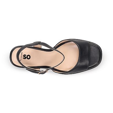 SO® Chassity Women's Platform Heels