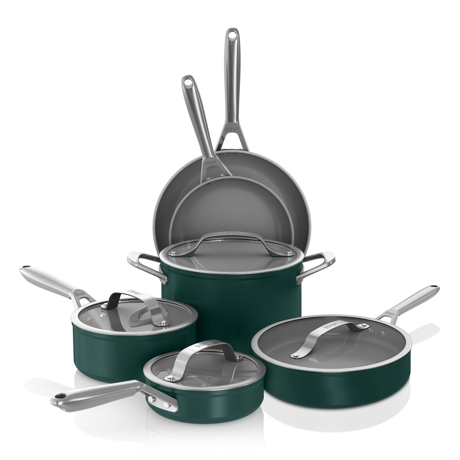 Ninja NeverStick Ceramic Pro 10-pc. Cookware Set