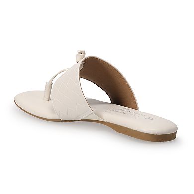 LC Lauren Conrad Wrenn Women's Thong Sandals
