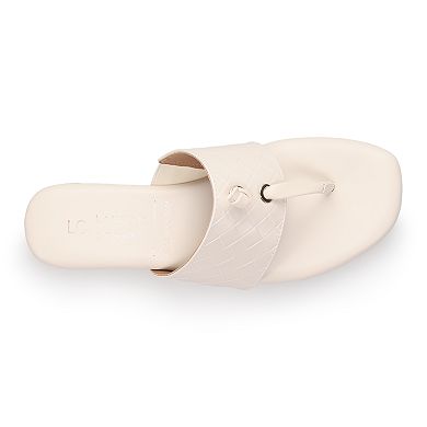 LC Lauren Conrad Wrenn Women's Thong Sandals