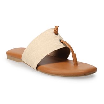 LC Lauren Conrad Wrenn Women's Thong Sandals