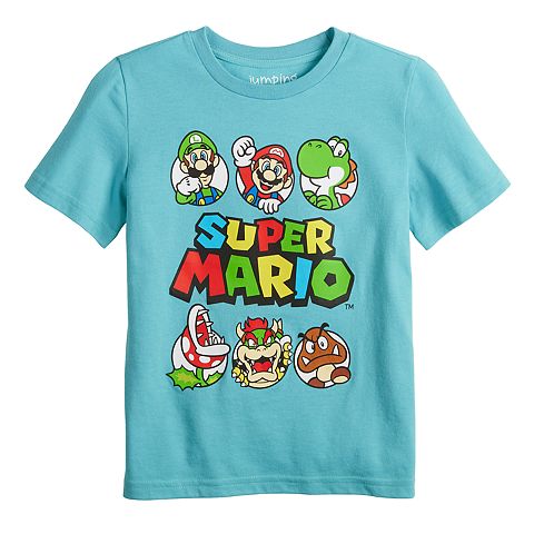 Детская футболка Jumping Beans Super Mario Group с принтом