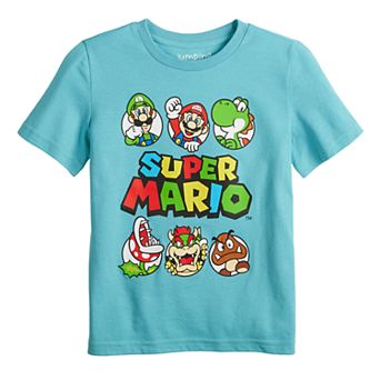 Boys 4-8 Jumping Beans® Super Mario Group Graphic Tee