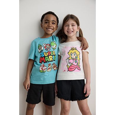 Boys 4-8 Jumping Beans® Super Mario Group Graphic Tee