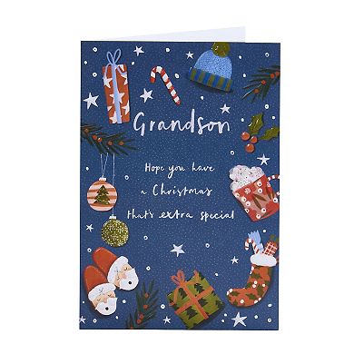 cardfactory Grandson Christmas Card