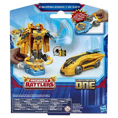 Transformers One Robot Battlers Bumblebee B-127 Toy by Hasbro