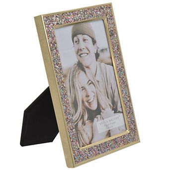 Belle Maison 4" X 6" Glitter Tabletop Picture Frame