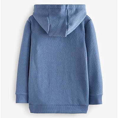Boys 4-12 NEXT Waffle Texture Hoodie Boys 4-12 NEXT Waffle Texture Hoodie