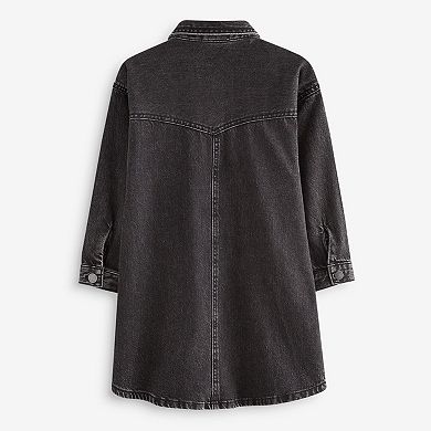 Girls 4-12 NEXT Denim Shirt Dress