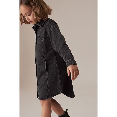 Girls 4-12 NEXT Denim Shirt Dress