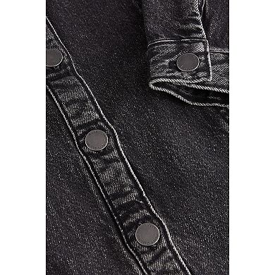 Girls 4-12 NEXT Denim Shirt Dress
