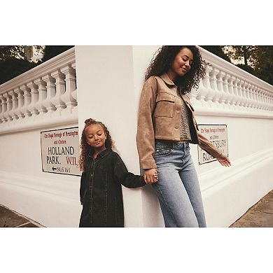 Girls 4-12 NEXT Denim Shirt Dress